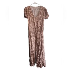 Sozy Leanne Dress In Mocha Combo S